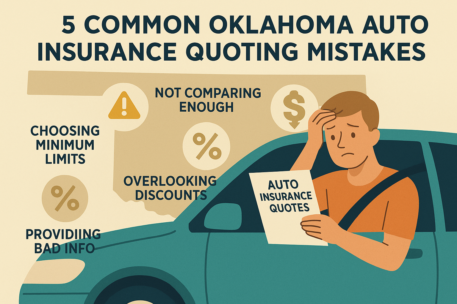 5 Important Oklahoma Auto Insurance Quoting Mistakes